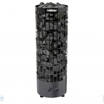 Электрическая печь HARVIA CILINDRO PC70 Black Steel