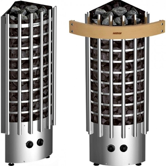 Электрическая печь HARVIA GLOW CORNER TRC70EE HTRC7004EE Электрическая печь HARVIA GLOW CORNER TRC70EE HTRC7004EE
