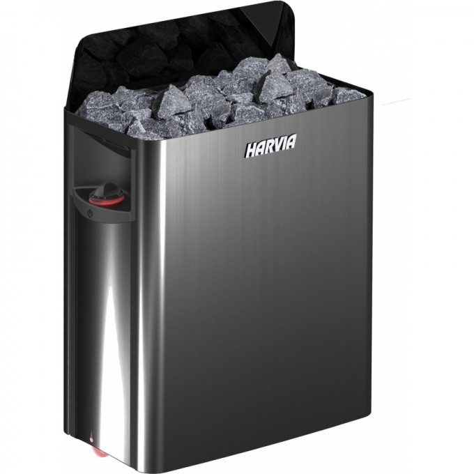Электрическая печь HARVIA THE WALL SW80 Black Steel HSW800400M Электрическая печь HARVIA THE WALL SW80 Black Steel HSW800400M