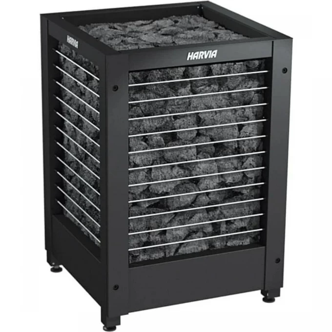 Печь электрическая HARVIA MODULO COMBI MD135GSA BLACK с парогенератором, автоматический залив воды, без пульта HMD1354GSA Печь электрическая HARVIA MODULO COMBI MD135GSA BLACK с парогенератором, автоматический залив воды, без пульта HMD1354GSA
